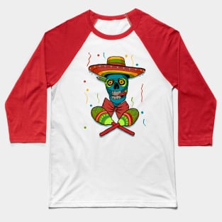 The day of the Dead Baseball T-Shirt